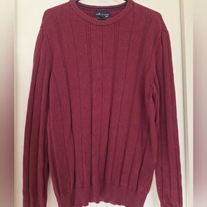 Men's Burgundy Sweater